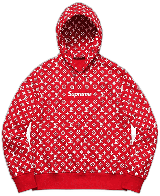 Supreme x LV hoodie